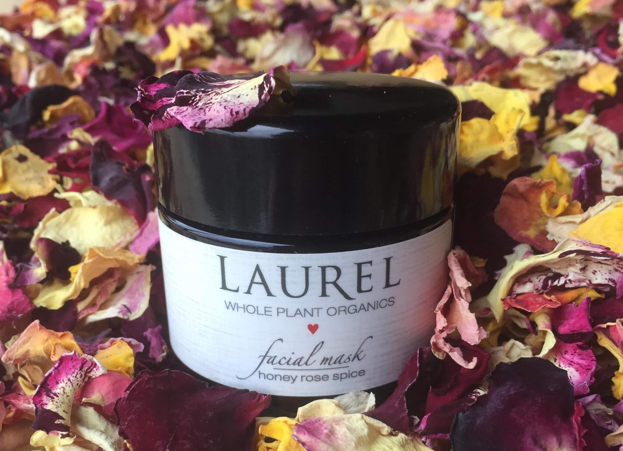 HONEY ROSE SPICE MASK + HONEY TAPPING Laurel Whole Plant Organics